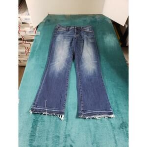 J Brand Jeans Size 27 Womens Blue Pants Ladies Stretch Mid Rise Kick Cropped